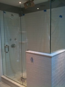 Custom Shower Enclosure                               